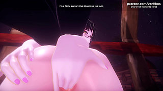 Monster Girl Island  Petite hentai teen gets horny and let's you fuck her tight little ass. Hot POV anal sex  Part 2