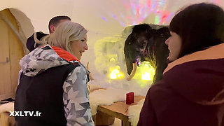 Threesome in an Igloo