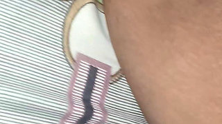 Desi Stepbrother Toilet on Stepsisters Body