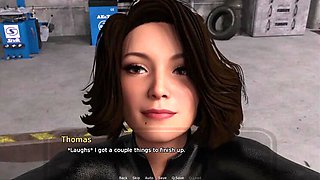 Granny Fucks Amy in Workshop - Hot 3D Hentai Sex in Grandma's House