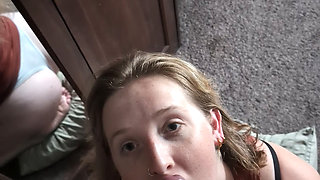 Innocent mouth for a dick too big