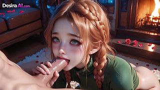 This 3D Duo Feels Every Inch in Tender, Creamy Explosion AI Generated