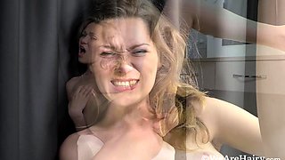 Sharon Rosie’s Solo Blonde Seduction with Curvy Allure