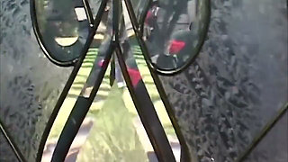 Fishnet Slut Stretched Wide in Sloppy Anal Gangbang
