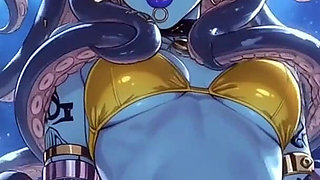 Gol Busty Alien Fantasy Animation