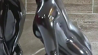 Double Dildo Fun, Part 1 - Alex Latex