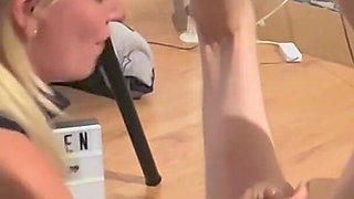 Legs Chained up, Balls Tied Down, Ruined Multiple Times