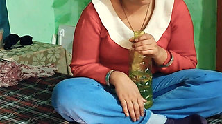 Dever Bhabhi Alone in Room Full Enjoy with Dirty Talk