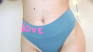Trying 11 pairs of my panties used one and new one :)
