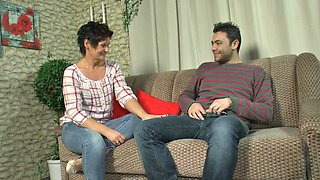 Tattooed Brunette Mature German Housewife Gets Anal Fucked