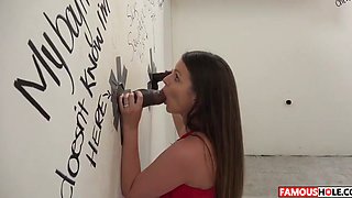 Brooklyn Chase Visiting The Famous Glory Hole