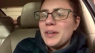 Horny Wife Cheats On Husband With Big Cock Blowjob In Public