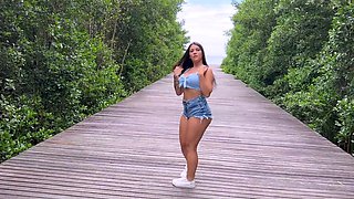 He took me for a walk and I ended up giving him my ass in