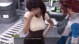 Stranded in Space - Lesbian Makeout Session