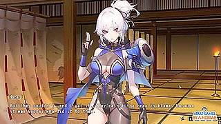 Car Toon In : Fucking Manari From Behind By The Samurai Fiend - Half-demon Shinobi