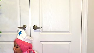 Hot Black Maid Does Some Webcam Black and Ebony