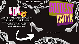 JOI for C.uck Eating Obedience Training