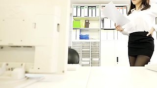 Japanese teen in school uniform