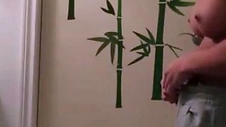 Filipina college gf Zoie wet from the shower