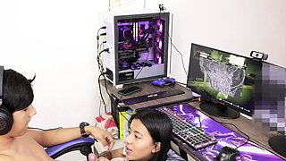 A guy who loves video games is surprised