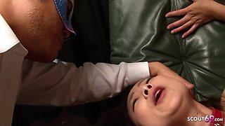 Japanese Mature Wife Suprised With Group Sex Orgy At Swinger Club While Husband Watch At Uncensored Jav