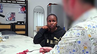 Real big booty black teen video casting