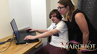 Sexy Stepmom Anal: Too Busy Gaming, My Stepson Takes My Big Ass Rough