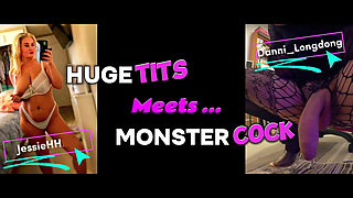 Big Tits Meets Monster Cock