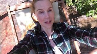 Pulled amateur euro blonde outdoor bj and she takes it deep