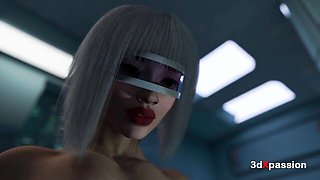 Classy doxy at hardcore movie