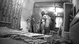Naked stepmother (intimate voyeur home footage)
