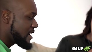 Ruby Cattrall In Kneel For Nana! Older Mature Plumper Fucks Black Man