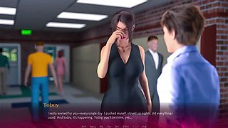 Tobey's New Girlfriend Fuck - Big Tits MILF Hentai Sex 3D Animation