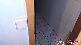 Slave Slut Orgasma Celeste Human Toilet Fetish German Milf Pissing Latex