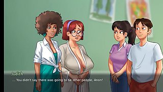 Miss Rose's Anal Lesson - Summertime Saga Teacher Fucks Student 2025