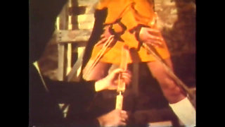 A rare crazy vintage BDSM scene!