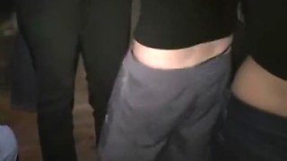 Real Petite Teen 18+ Touches Herself At College Party