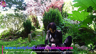 Training Zero Femdom Wild Anal Pegging Outdoors in Public
