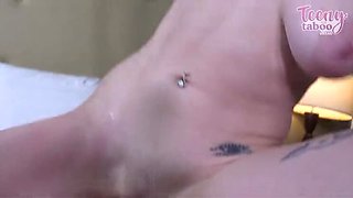 Hot Teen Lola Mai Gets Creampie & Blowjob From Stepdad - Full HD Taboo Fuck