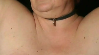 Hanging BBW Tits with Nipple Pumps Being Spanked Until Beautiful Red Marks