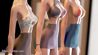 The First Casting Becomes a Wild Threesome Partnership PT.1 (3D Futa Anime)