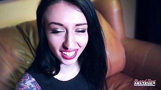 Brand New Amateurs featuring miss's black hair scene