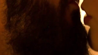 Cute teenage babe is having a great time in the kitchen