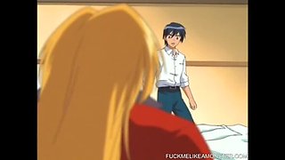 Hentai Sex Magic - Teen Gets Hardcore Blowjob & Fucked by Big Cock