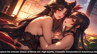Explore the Intricate Details of Hentai Art High Quality Cinematic Composition Voluminous Hair