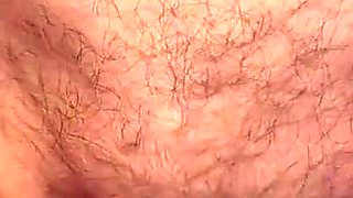 Rubbing His Cock and Then the Moment of Intromission