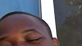 Hot Black on Black Threesome with a Black Pussy Doggystyle Banged by a Two Big Black Cocks