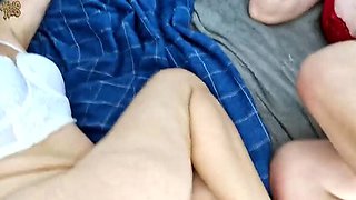 Two Horny Latina Babes Take Big Dick Anal & Creampie - Amateur Swinger Foursome