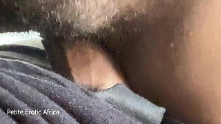 African Ebony Teen Attempts Amazon Style