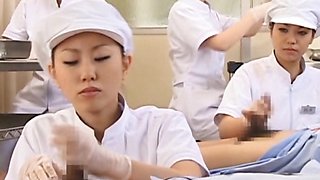 Japanese nurse working hairy penis